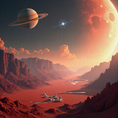 Future Mars City