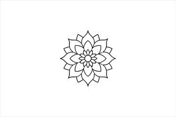 Hand-painted-colorful-mandalas-on-white-surface