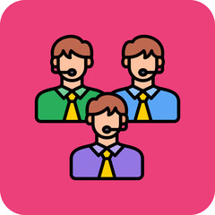 Call Center Agents Icon