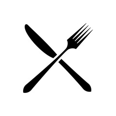 Spoon and fork vector icon set. restaurant illustration sign collection. onboard food menu symbol.