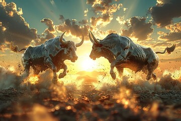 Understanding bullish and bearish trends in stock market, cryptocurrency, and forex trading dynamics