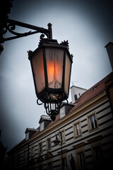 old street lamp