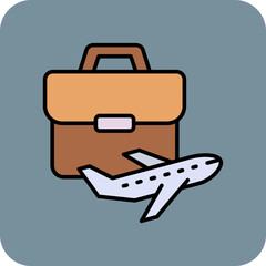 Business trip Icon