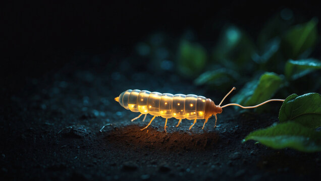 Glowworm Lighting Up