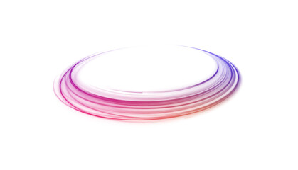 Curve neon line light effect. Light cool whirlwind. Vector sparkle, png, effect, wave,neon,line. Abstract circle, white color glowing lines background. 