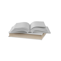 Free PNG an open book with the pages open and the word  the word  on the side with a white cover.	