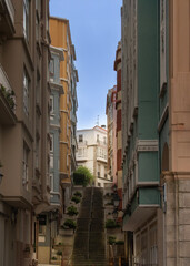 stairs in the city of A Coruña