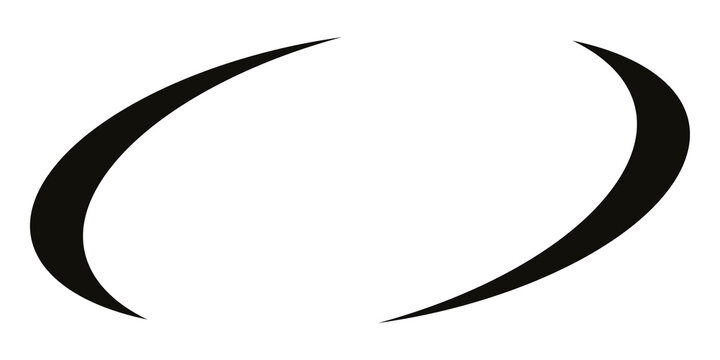 Black brackets png, transparent background