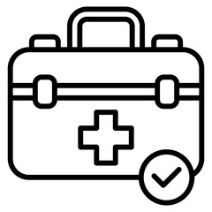 Obraz premium first and kit single icon