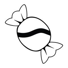 sweet candy coloring pages