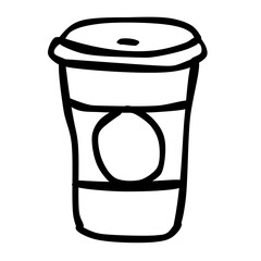 coffee cup outline