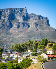 Table Mountain from the City of Cape Town