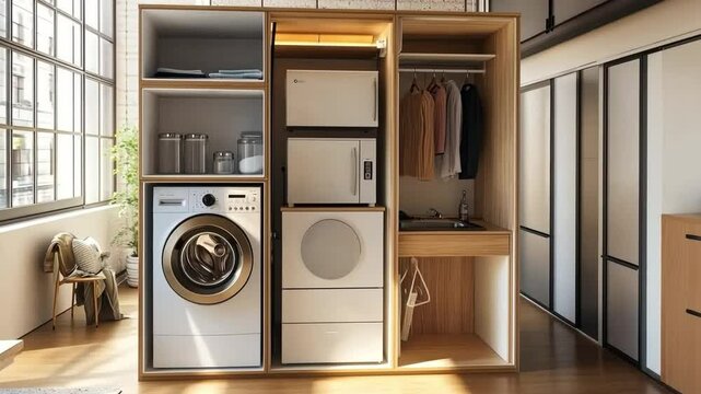Compact electrical appliances for tiny homes,