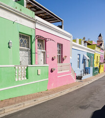 Colourful Houses in Cape Town