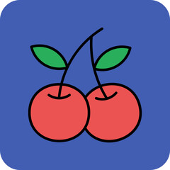 Cherries Icon