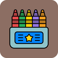 Crayons Icon