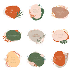 Memphis shape png sticker design collection, transparent background