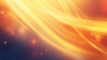 Obraz premium An abstract background featuring flowing golden waves against a dark backdrop, creating a luxurious and elegant visual effect for design and artistic projects.