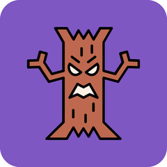 Scary Tree Icon