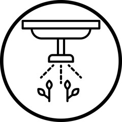 Sprinkler Vector Icon Style