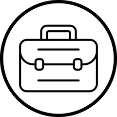 Briefcase Vector Icon Style