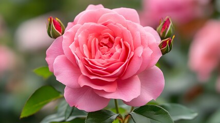 A colorful carnival scene with bright lights and ferris wheels, lots of empty space in the sky above the crowd