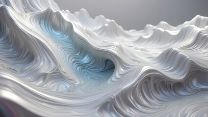 Obraz premium 3D Relief Design Vorlage Hintergrund Grafik mit Struktur - weiß metallisch 