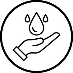 Drop Vector Icon Style