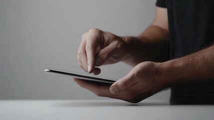 Digital Survey Completion on a Tablet Device