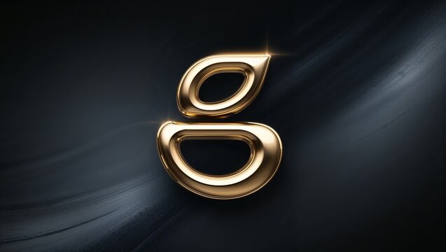 upsilon symbol greek alphabet sign of the upsilon letter in abstract gold on a dark backdrop