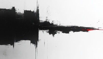 black and white glitch art vintage texture pattern dynamic composition high contrast retro static signal noise