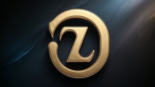 upsilon symbol greek alphabet sign of the upsilon letter in abstract gold on a dark backdrop