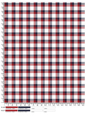 Plaid fabric pattern, blue, brown, cream, seamless for textiles, and for designing clothes, skirts or decorative fabrics. Vector illustration.