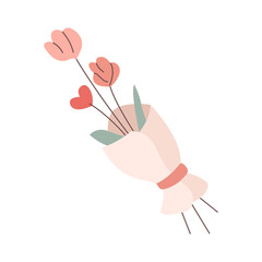 Hand Drawn Floral Bouquet Illustration