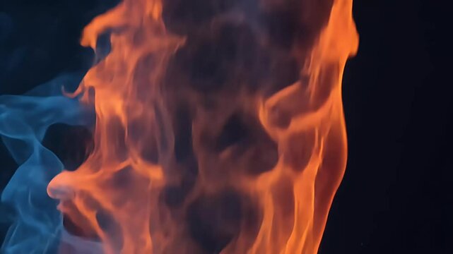 texture paint blue navy design art splotch effect orange fire forest beautiful night motion abstract