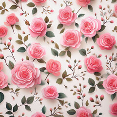 This elegant watercolor design showcases soft pastel colors, making it ideal for invitations and various branding needs