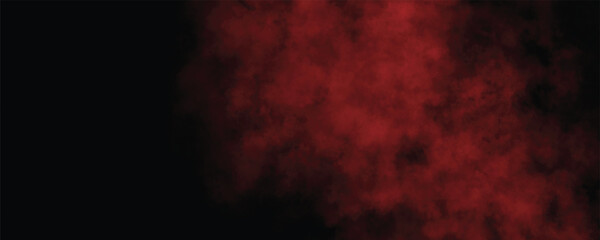 Deep Red Smoke Texture Floating in Black Darkness for Bold and Creative Design Applications
