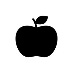 Apple icon vector. Apple sign and symbols for web design.