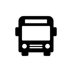 Bus icon vector. bus sign and symbol
