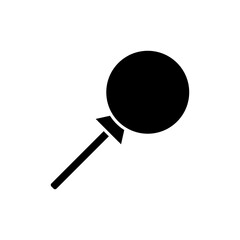 Candy icon vector. candy sign and symbol.