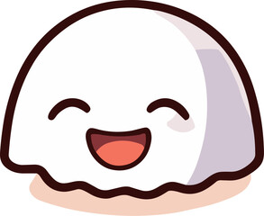 litte ghost emoticon