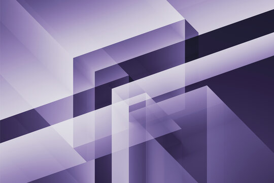 Abstract geometric composition with translucent layers and sharp angles