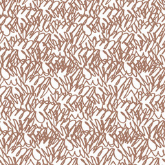 Seamless repeating pattern Red Color of the year Mocha Mousse plaid, waves or polka dots for wrapping paper, surface design and other design projects