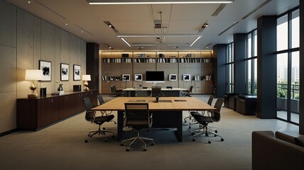 Modern office professional business