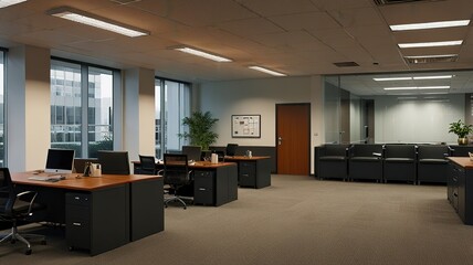 Modern office professional business