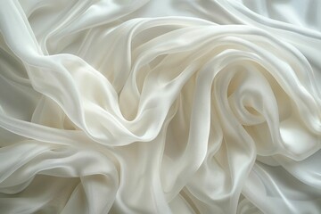 Fototapeta premium Abstract monochrome fabric background for wallpaper and design.