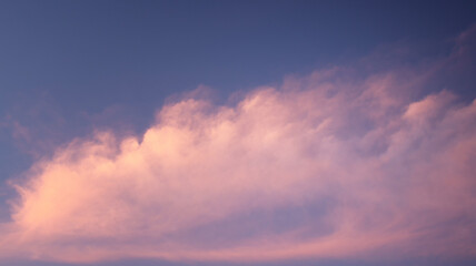 sky and clouds during sunset time background.