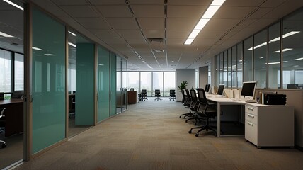 Modern office professional business