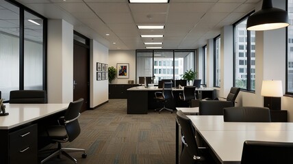 Modern office professional business
