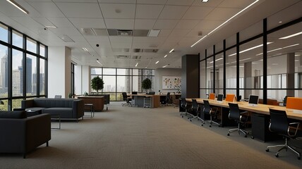 Modern office professional business